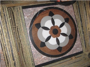 Waterjet Decorative Floor Tile Medallions