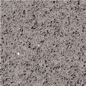 Wp-3015 Grey Artificial Quartz Stone Flooring