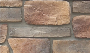 Wpc-07 Artificial Cultural Stone Natural Finishing