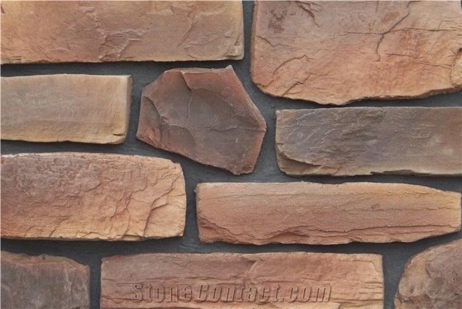 Wpc-25 Split Artificial Cultured Stone for Project