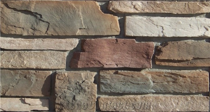 Wpl-14 Outdoor Artificial Cultured Stone Panel