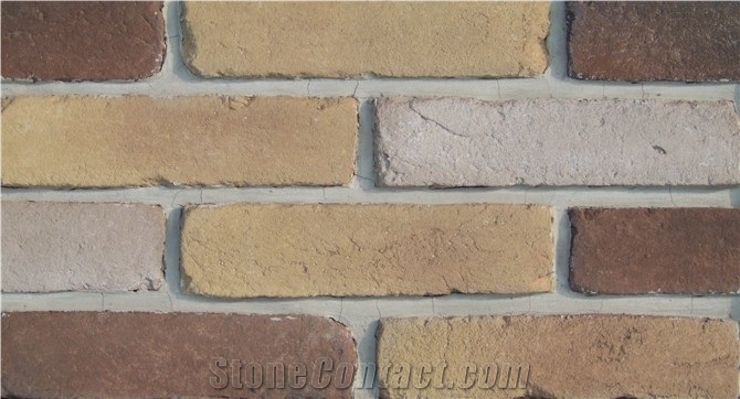 Wpz-01 Mix Color Cultured Stone Wall Decoration