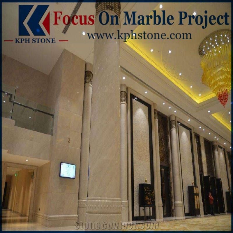 Beige Marble Columns and Pillars Collection