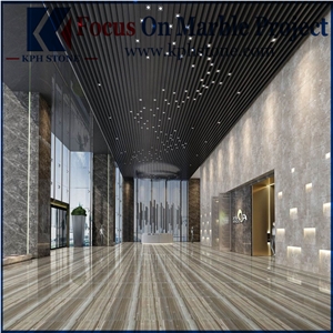 Blue Palissandro Commercial Marble Floor