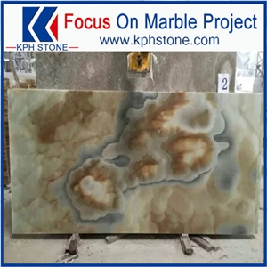 Coral Onyx Multicolor Marble