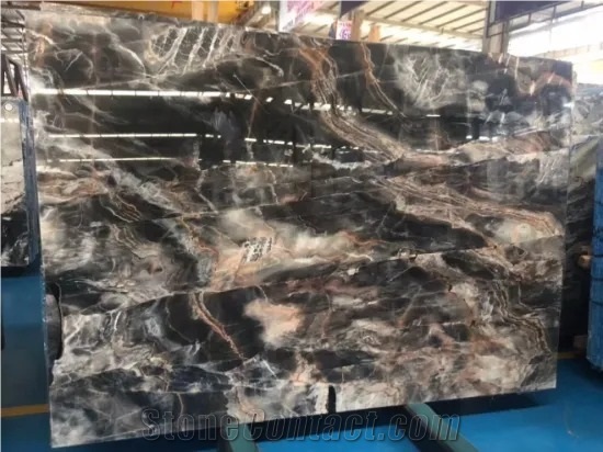 Special Mirage Black Marble with Stable Quality