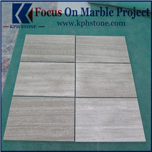White Marble Tiles Acid Washing Surface