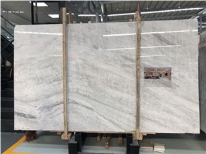 China Wells White Marble Slabs, Guangxi White Marble