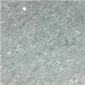 Crushed Clear Glass for Engineered Stone