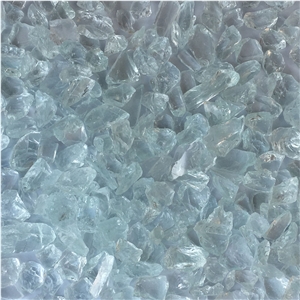 Crushed Clear Glass for Engineered Stone