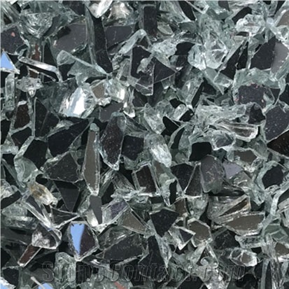 Crushed Mirror Glass