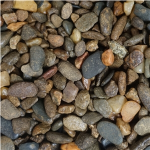 Crushed River Pebble for Landscaping