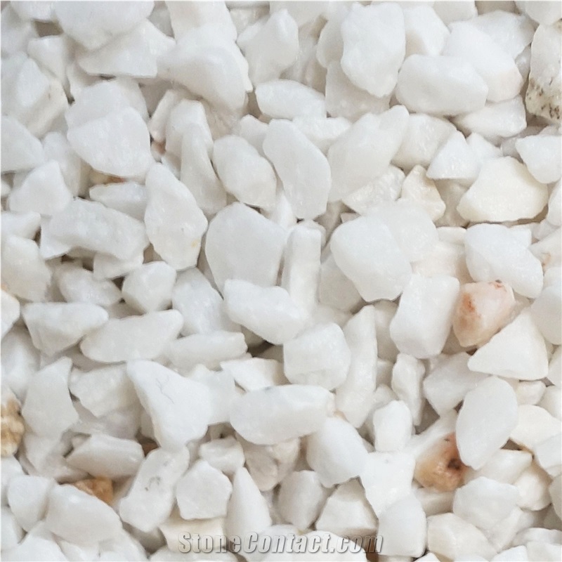 Crushed White Marble