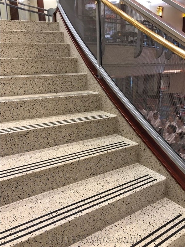 Precast Terrazzo Stair Treads