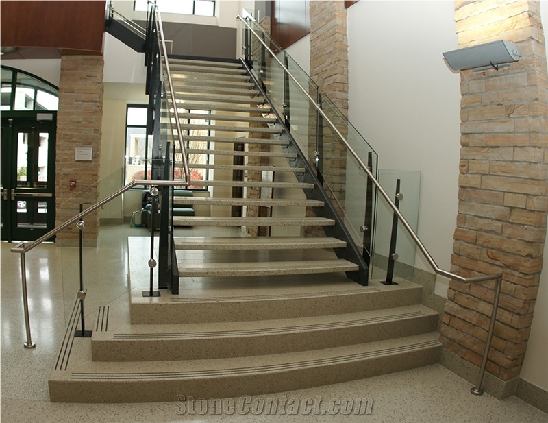 Precast Terrazzo Stair Treads