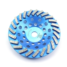 Turbo Rim Diamond Grinding Cup Wheel for Concrete