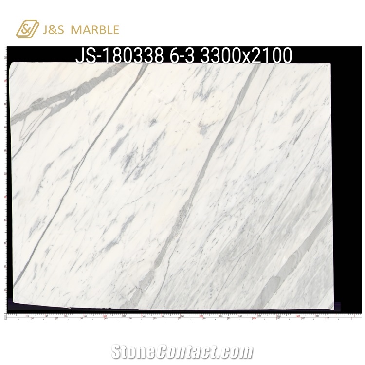 Beautiful Building Statuario Carrara Marble