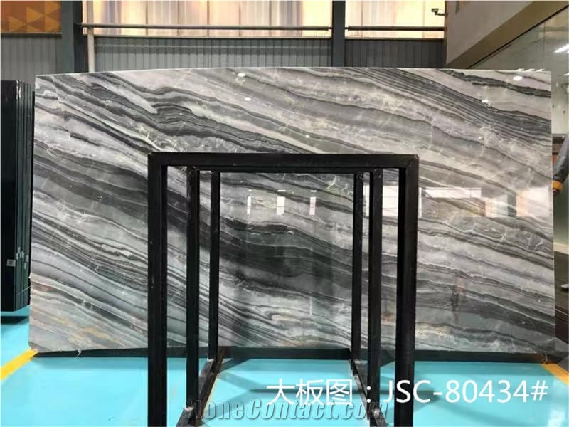 Blue Palissandro Marble Book Matched Big Stockslab