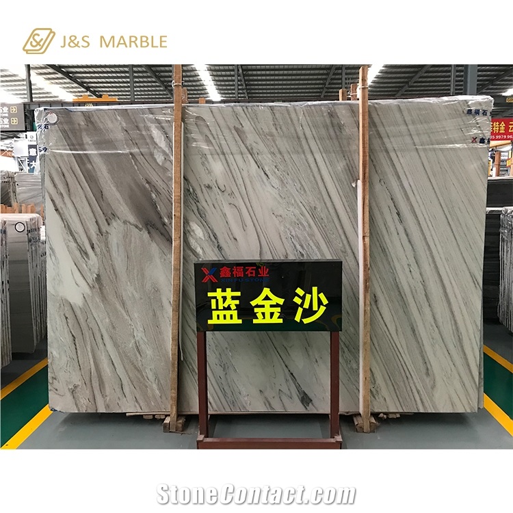 Blue Palissandro Marble Slab for Table Top