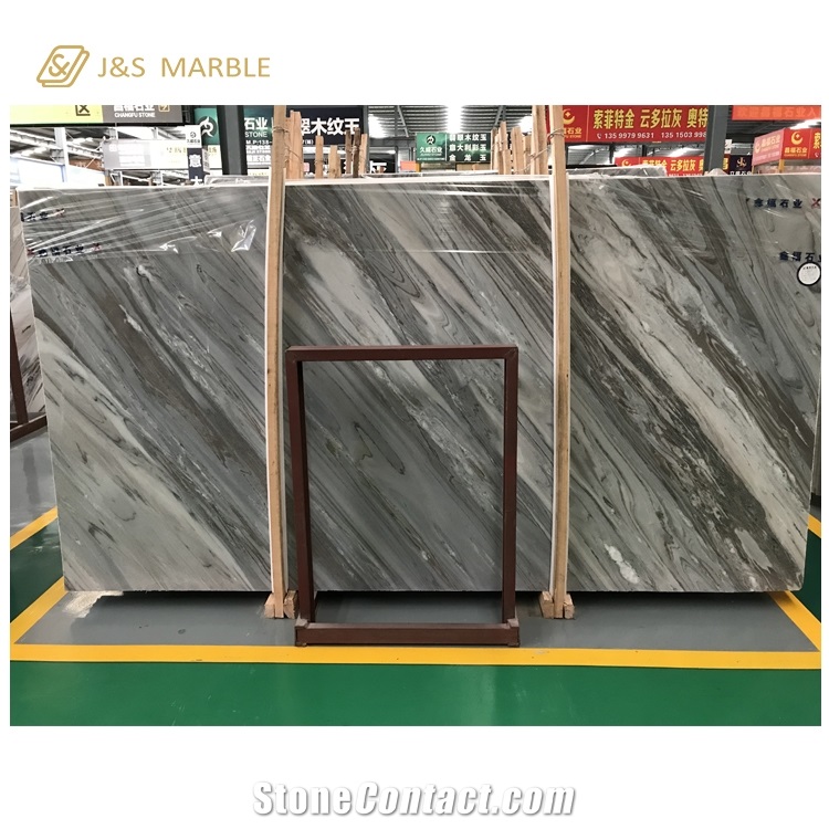 Blue Palissandro Marble Slab for Wall Clading