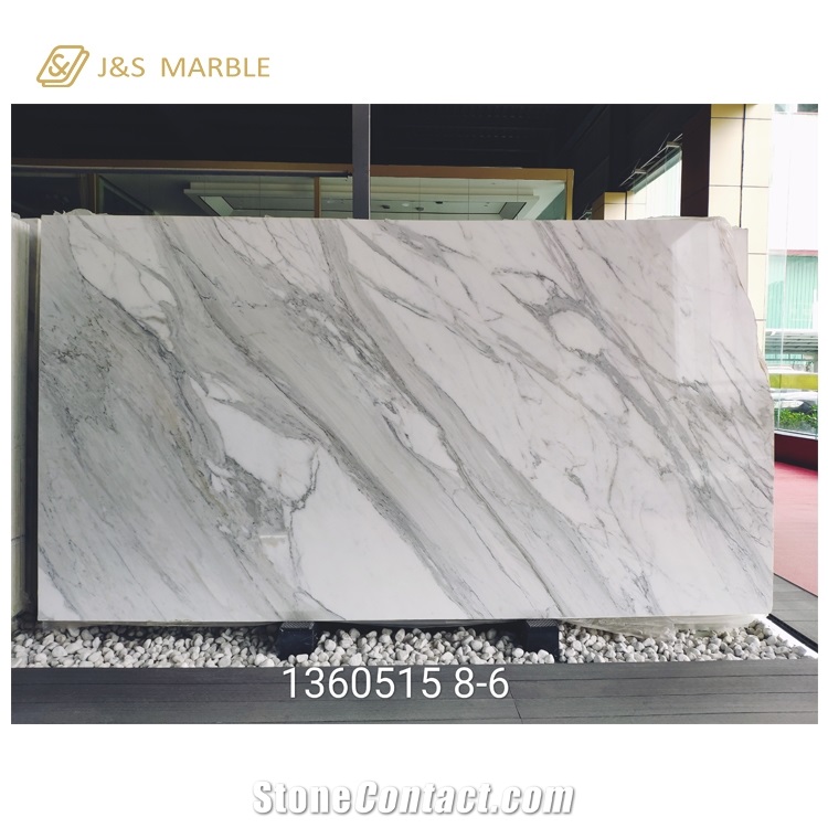 Calacatta Carrara Marble Flooring Border Designs