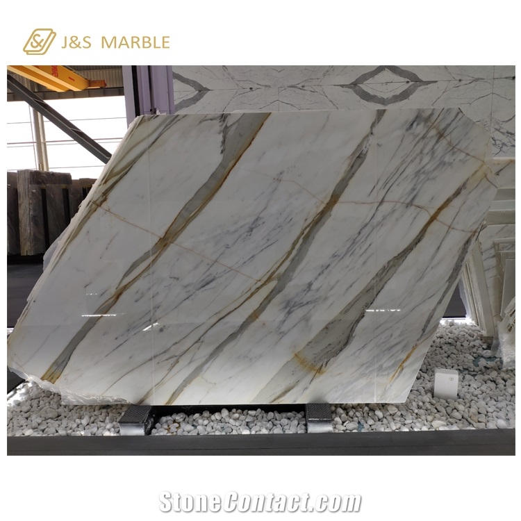 Calacatta Gold Marble for Top Dining Table