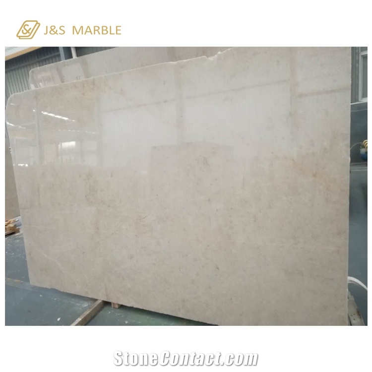 Chinese Polished Ottoman Beige Marble