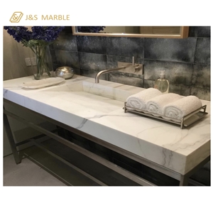 Chinese Supplier Calacatta Carrara Marble