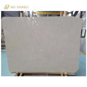 Custom Cut Wall Design Slab Aran White Marble