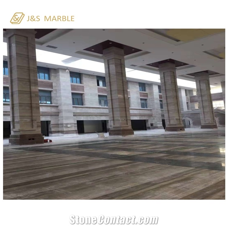 Guizhou Wood Stone Marble for Marble Wall