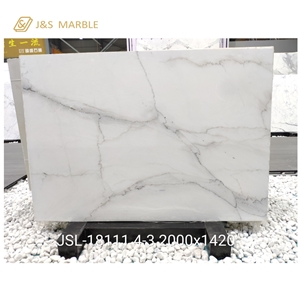 Lincoln White Marble for Kitchen Interior