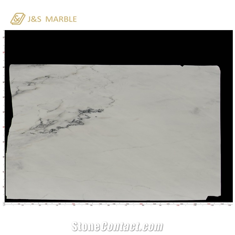 Lincoln White Marble for Kitchen Interior