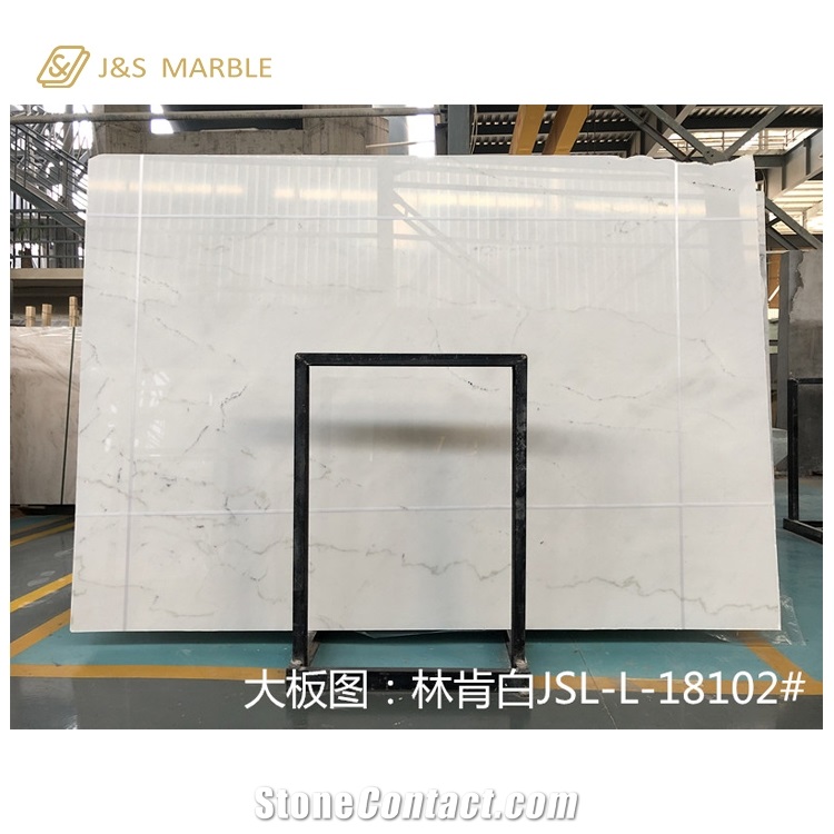 Lincoln White Marble for Talking Table