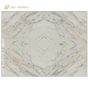 Low Price House Marble Stone Calacatta Gold Marble