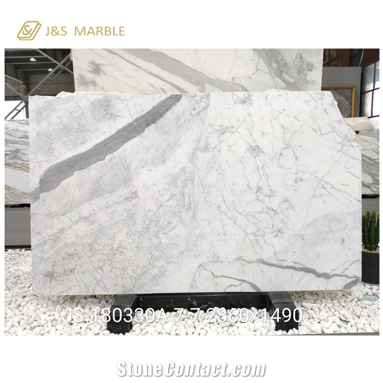 Statuario Carrara Marble for Tea Table