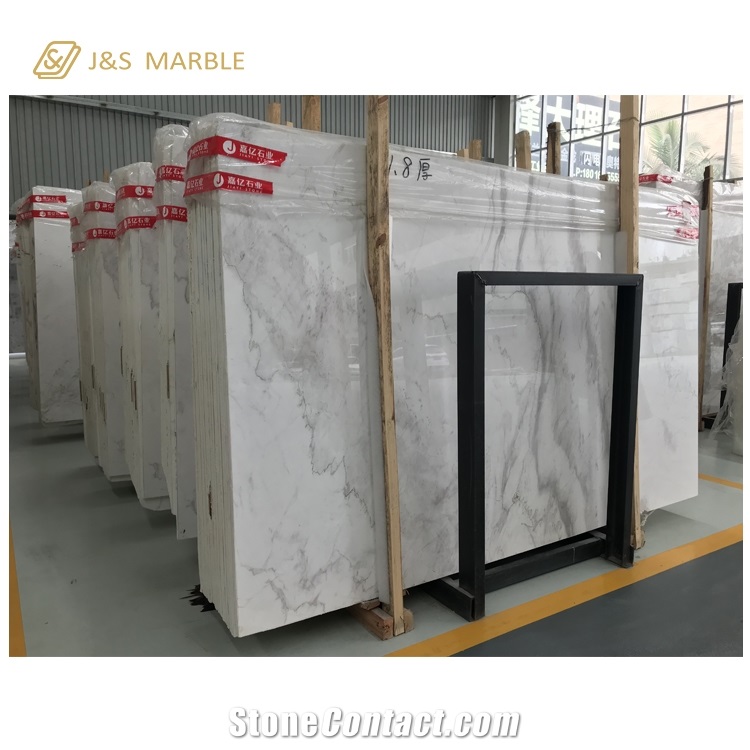 Volakas Marble Stone for Countertop Tabletop
