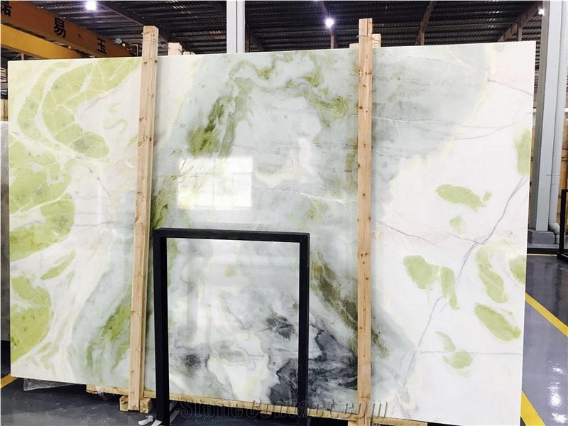 Forest Green Onyx Slabs