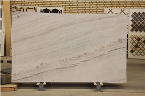 Iranian White Crystal Marble Slabs