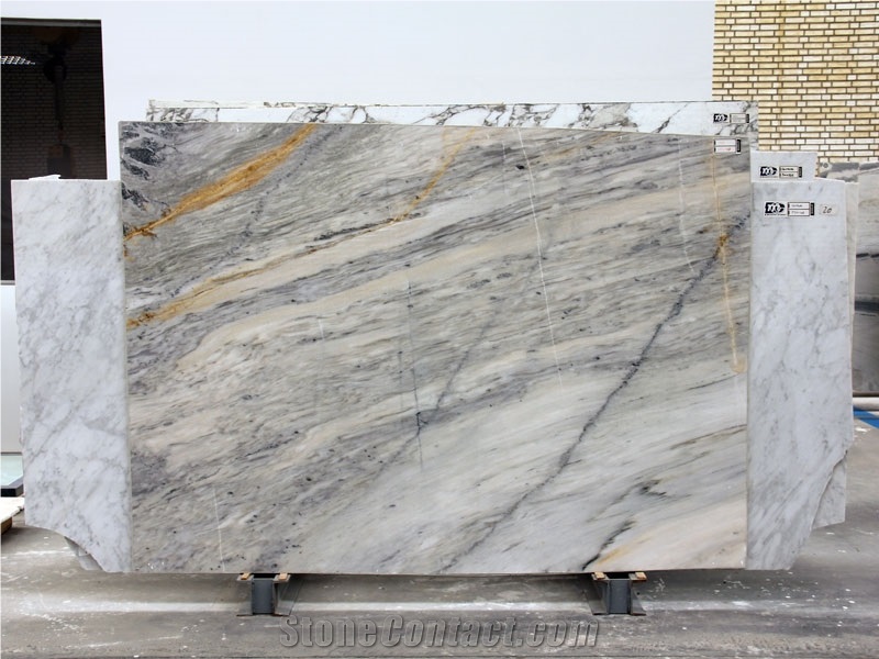 Persian White Crystal Marble Slabs