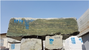 Green Abrangi Granite Blocks