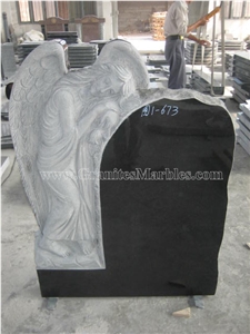 Angel Carved Gravestone Headstone Tombstones