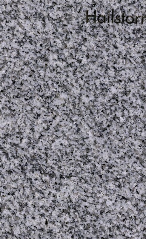 Hailstorm Granite Slabs, White Granite Tiles