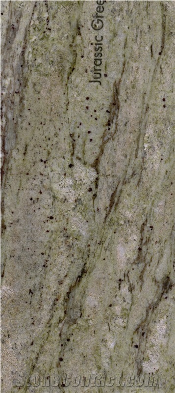 Jurassic Green Granite Slabs, Tiles