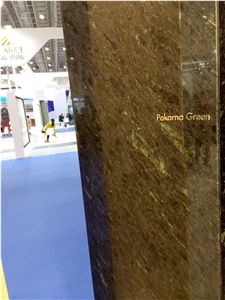 Pokarna Green Granite Slabs, Tiles