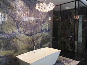 Azul Bahia Granite Hotel Bathroom Vanity Top