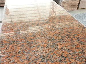 G562 China Maple Red Granite Project Tile,Flooring