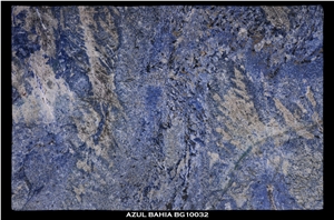 Split Azul Bahia Granite Mosaic Interior Wall Stone