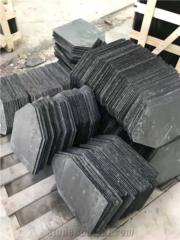 Green Roof Tiles Natural Slate,Roofing Covering