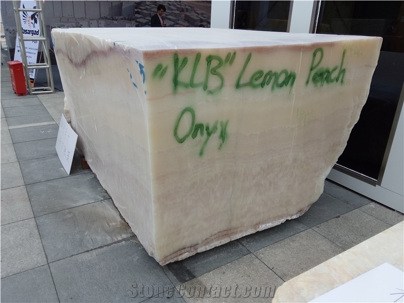 Klb Lemon Peach Onyx Blocks