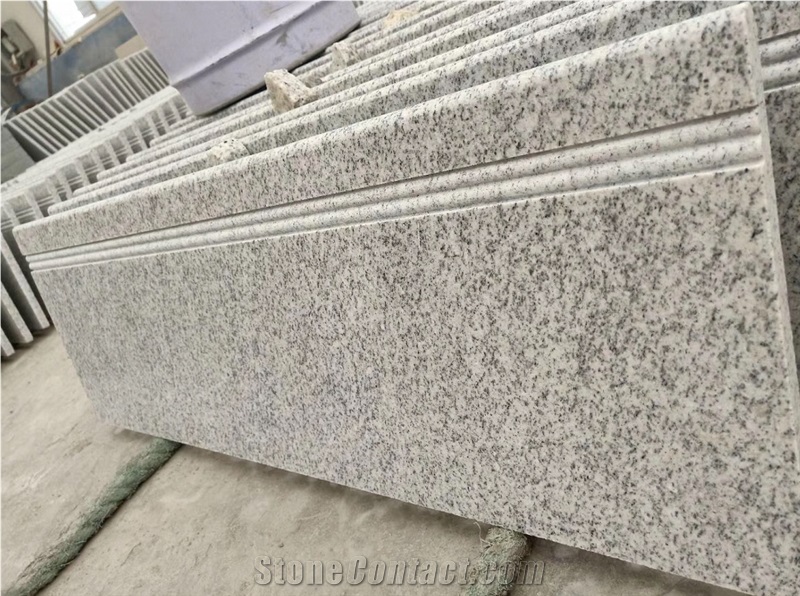 Chinese Shandong White Granite Stairs